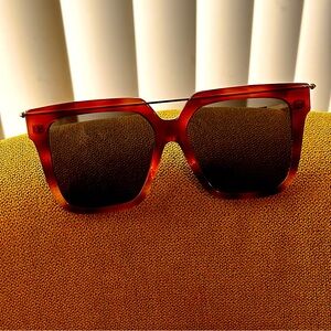 NWOT Alexander McQueen Sunglasses Brown